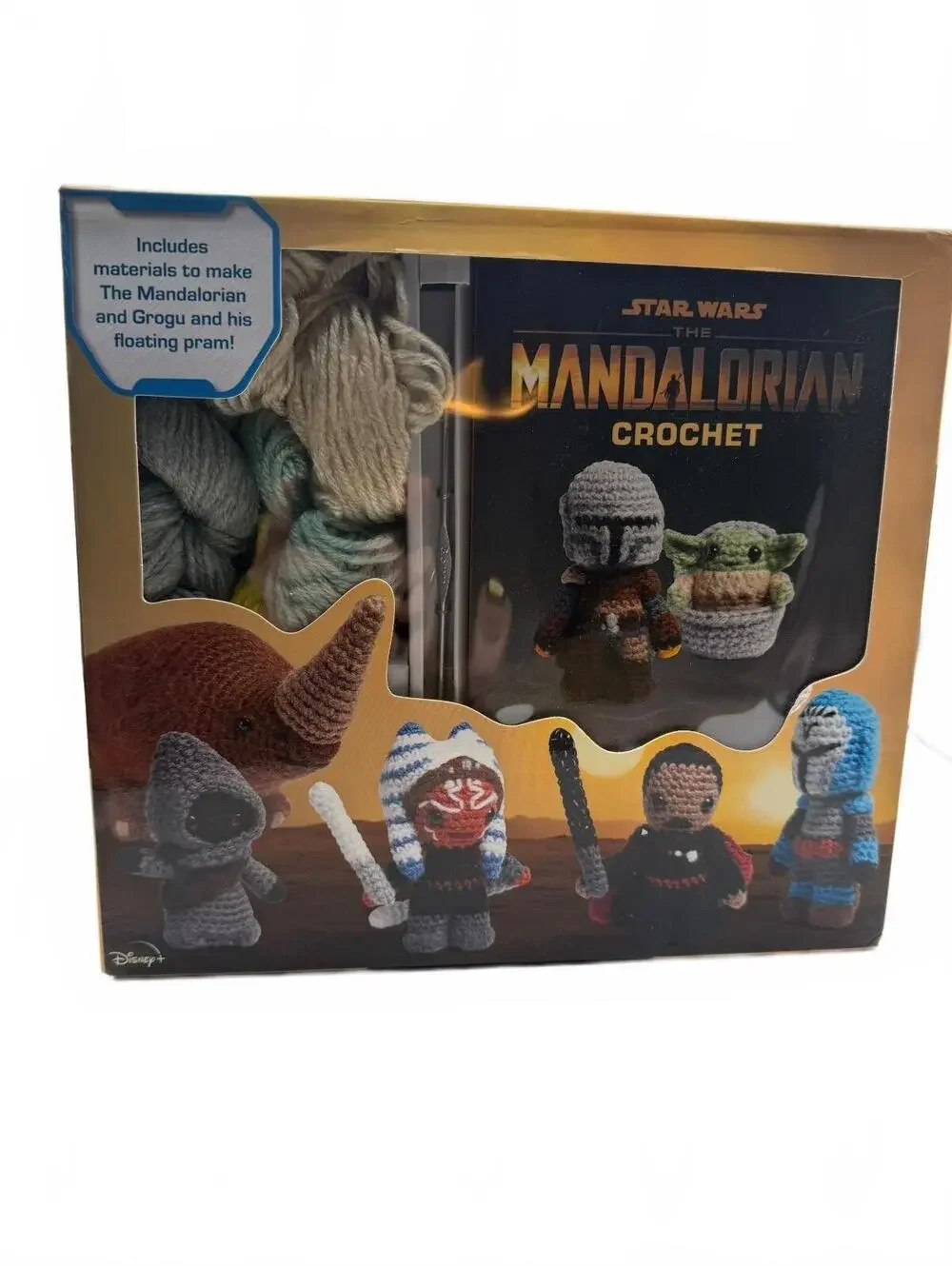 Star Wars The Mandalorian Crochet Kit with Patterns and Materials